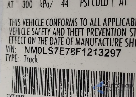 2015 Ford Transit Connect Xl из США, поврежденный, VIN NM0LS7E78F1213297